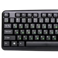 Клавиатура Nakatomi KN-02U Black фото 3